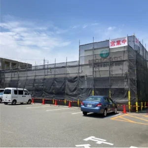 仮設足場の施工事例
